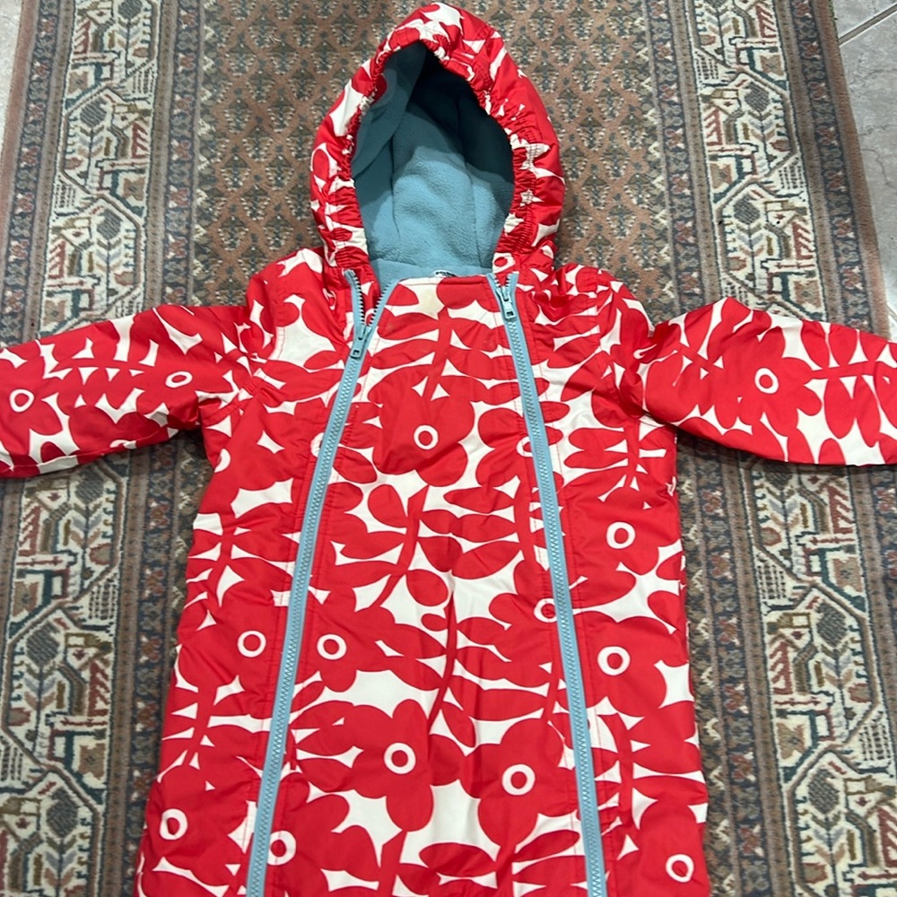 Mini Boden girls snowsuit